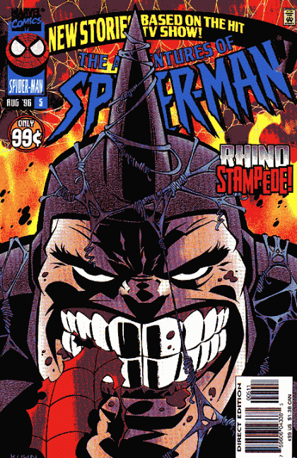 Rhino's Revenge #5, Marvel Comics borítója