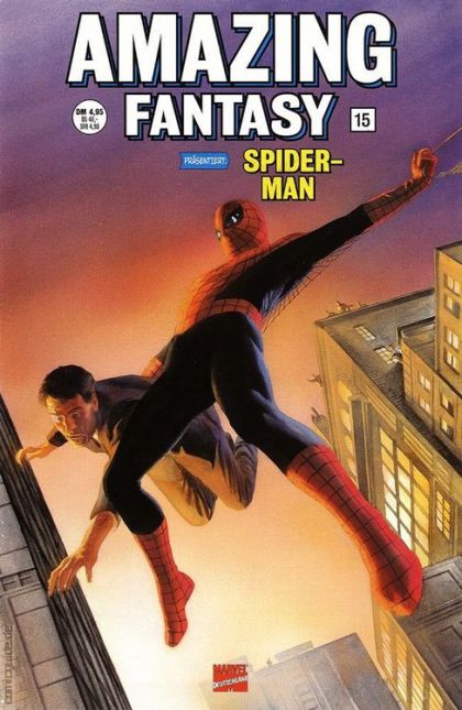Spiderman #15A, Marvel Comics borítója
