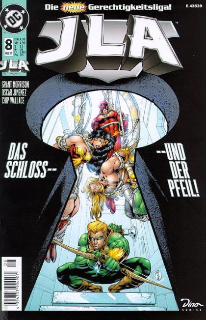 Das Schloss Und Der Pfeil #8, DC Comics borítója