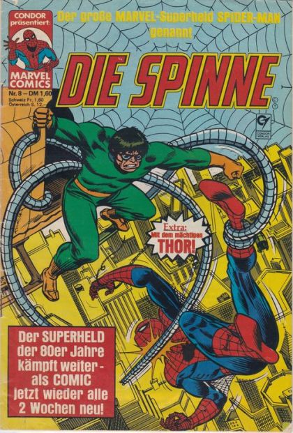 Der Geist und Doctor Octopus / Hüte dich vor Ulik (2. Teil) #8, Condor borítója
