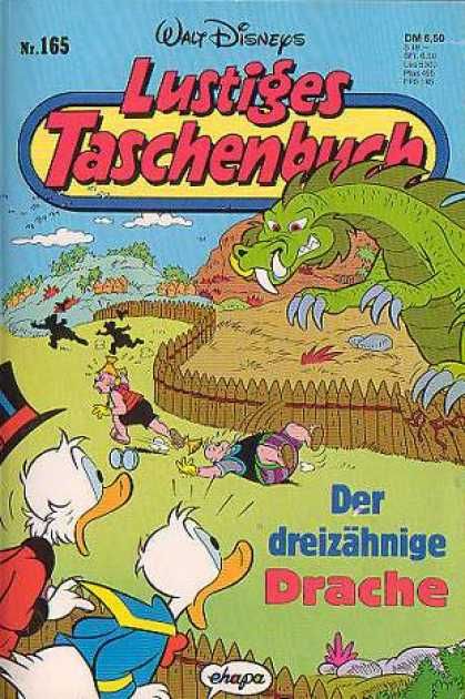 Der dreizähnige Drache #165B, Ehapa borítója