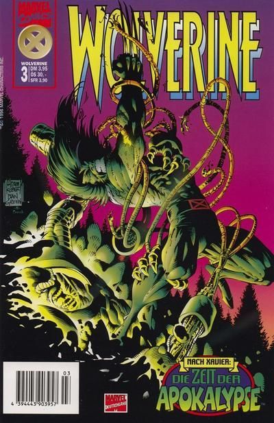 Die Zeit Der Apokalypse 3 #3, Panini Comics borítója