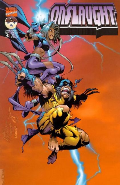 Onslaught Phase 3 #16B, Panini Comics borítója
