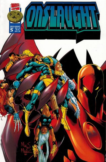Onslaught Phase 5 #23B, Panini Comics borítója